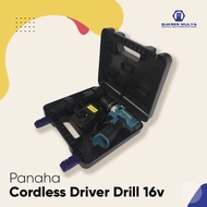 Panaha Cordles Dril 16V Bor Baterai Tembok Impact Dril Cordless