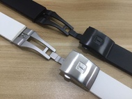 สายนาฬิกายางซิลิโคนแท้ T044417A T044430A สำหรับ Tissot 1853 PRS516 สายยางแท้ 20 มม. สายนาฬิกาแบบหนัง