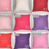 (60X60) 38 Colors Plain sofa Cushion Cover