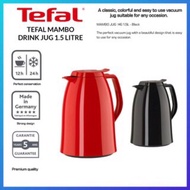 8.8 BEST DEAL !! TEFAL DRINKWARE MAMBO JUG 1.5L BLACK (K30372) RED (K30392) READY STOCK !!