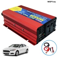 600 Watt Voltage Converter with Cooling Fan 12V DC To 220V AC Power Inverter Charger Converter Adapt