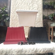 Square Flower Pot 25
