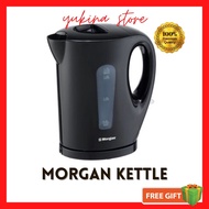 Morgan Electric Elektrik Jug Kettle Cerek Pemanas Air Electric Elektrik 1.7L MJK-917