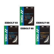 YONEX STRING EXBOLT 63 (0.63MM) / EXBOLT 65 (0.65MM) / EXBOLT 68 (0.68MM) BADMINTON STRING 10M