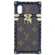 二手LOUIS VUITTON iPhone X/XS Eye Trunk 手機殼 M62618 字母帆布 iPhone 手機殼，適用於 iPhone X/XS。男女通用。