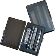 777 Three Seven TS-4118C Nail Care Set - 4 Essential Tools, Made in Korea, 50 Years Heritage