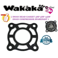 SWAN HEAD GASKET 3HP 5HP 15HP SWAN COMPRESSOR SPAREPART