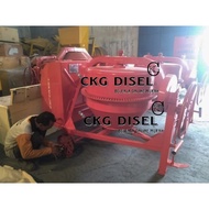 Hemat Beton Molen Concrete Mixer Semen Hercules 350 Liter Single Pully