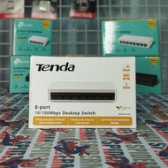 TENDA S108 8-Port Ethernet Switch - Switch Hub 8 Ports Internet Switch