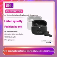 SG Ready Stock JBL T230NC TWSTrue Wireless Bluetooth Headset Semi-in-Ear Noise Reduction Music HeadsetIPX4Waterproof App
