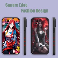 Casing For Samsung Galaxy S25 S25 ULTRA A16 A36 Kushina Uzumaki Art YDB40 Phone Case Square Edge
