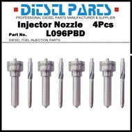 4x Common Rail Fuel Injector Nozzle L096PBD for Ford Mondeo MK3 2.0d / Injector EJDR00301Z 2S7Q-9K54