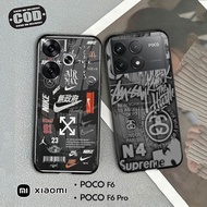 Glass Softcase For poco F6 & poco F6 PRO - Cellphone Case poco F6 & poco F6 PRO [T69].