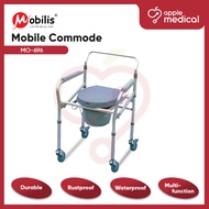 Mobilis Mobile Commode Chair / Kerusi Commode  MO-696