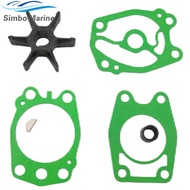 6F5-44352-00 Water Pump Impeller Kit For Yamaha 2-Stroke 40 HP C40 Outboard 6F5-44352-A0 679-W0078-0