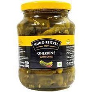 Hugo Reitzel Sweet & Sour Gherkins 710g
