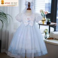 Frozen Princess Elsa Dress For Kid Frozen Dress For Kids Girl Baju Elsa Frozen Dress Kids Baju Princ