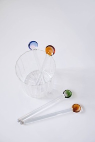 吹製玻璃攪拌器 14 厘米。