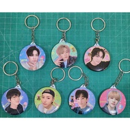 GANTUNGAN Freebies NCT Dream OT7 Keychain (package price contains 7 NCT Dream Member Keychains accor