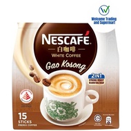 Nescafe Instant White Coffee Gao Kosong 15 x 20g