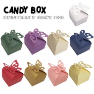 [PANDA] Butterfly Candy Box Wedding Party Birthday Favor Goodies Gift Souvenir Door gift Kotak Gula 