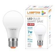 Lamptan หลอดไฟ LED Bulb 7W SMART SAVE แอลอีดี เกลียว E27 หลอดประหยัดไฟ หลอดปิงปอง หลอดกลม หลอดเกลียว สว่างมาก