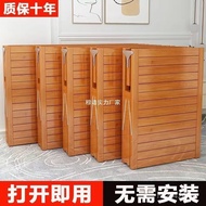 Bamboo Bed Hard Board Lunch Break 1.5 Adult Double Folding Bed Solid Wood Board Simple Single Rice 1