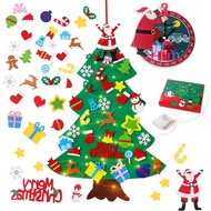 YCoisini Felt Christmas Tree for Toddlers, 3.2ft My First Christmas Tree for Kids, 35 Ornaments Wall