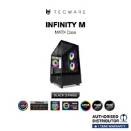 Tecware Infinity M ARGB, M2 ARGB x3 Fans included - Black (Omni Link)