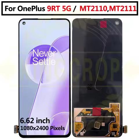 6.62'' Original AMOLED For Oneplus 9RT 5G MT2110 LCD Display Touch Screen Digitizer Assembly For One