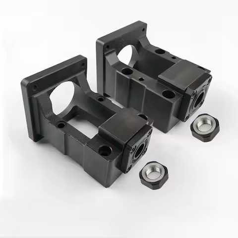 HM12-57 HM12-60 Stepping Servo Motor Seat Screw Support Bearing, Fixed Integrated Bracket For NEMA 2