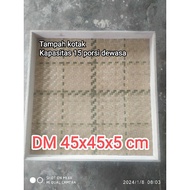 Tampah box/tumpeng box/tampah tumpeng/box tray 45x45x5 cm