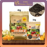 BABA Mr Ganick 258 Organic Fruit Tree Fertilizer (4kg) Baja Buah Organik