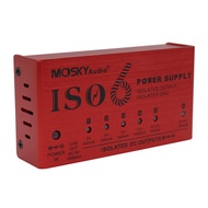 MOSKYAUDIO Guitar Pedal ISO 6 Power Supply 6-way Independent Isolated Output for Guitar Effect Pedal