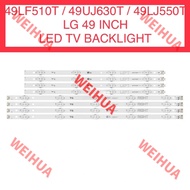 49LF510T / 49UJ630T / 49LJ550T LG 49 INCH LED TV BACKLIGHT 49”