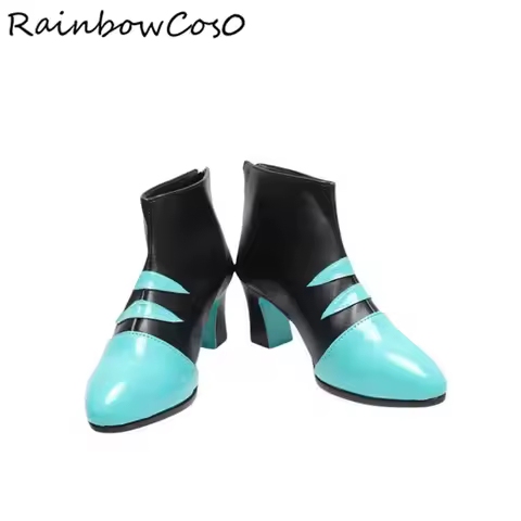 Vox Cosplay Shoes Boots Game Anime Party Halloween Christmas RainbowCos0 W4070