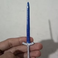 Excalibur blue action figure accessories artoria pendragon saber 1/ 12 blue color figma shf revoltec