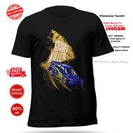 Subaru WRX STI dakar Rally T-Shirt Car Racing Auto TShirt 100% Cotton Tops Tees