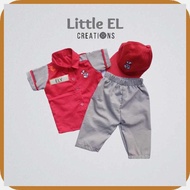 jollibee:K+crew~u*T*EB+bu+Sj+VA+qs+uniform costume for baby boy and kids