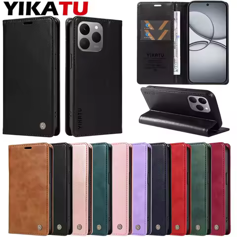 Fashion Wallet Leather Case For OPPO Find X8 X9 Pro X5 Lite X3 F31 F25 F23 F19 F17 K12X K10 Reno 7 L