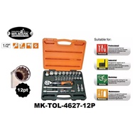 Mr.Mark 27pcs (Metric) 08-32mm Ratchet Socket Box Set