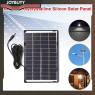 6W 12V DC5521 Camera Solar Panel Outdoor Home Surveillance Lighting Charger