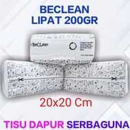 WASHABLE KITCHEN TISSUE 200gr MULTIPURPOSE TISSUE 200 grams Foldable Be clean