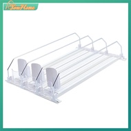 【Fast Delivery】Drink Organizer Dispenser Adjustable Width Beverage Pusher Shelf E-shaped Glide Soda 