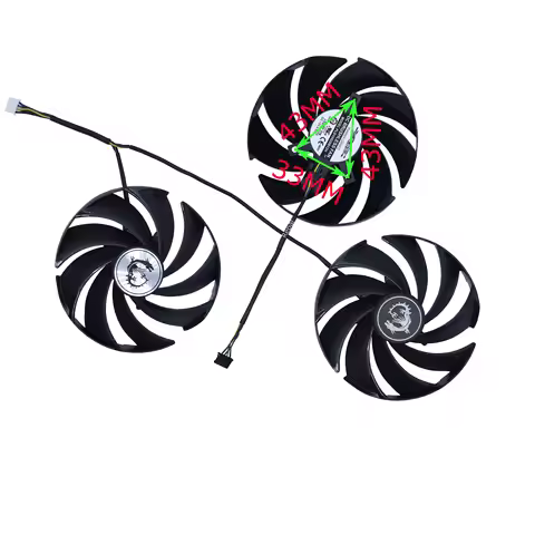 Graphics GPU Cooler Fan,PLD09210S12HH,PLD10010S12HH,PLD10012B12H,For MSI 4060 4060Ti 4070 4070Ti 407