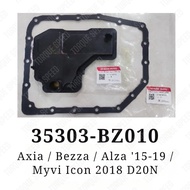 Perodua Auto Filter Valve Body Oil Strainer Gasket 35303-BZ010 35168-BZ010 Axia Bezza Alza Myvi Icon
