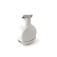 Zero Japan (Zero JAPAN) Oil Pot White 200cc Oil &amp; Vinegar Round Dish Plate With KTZ-007 WH
