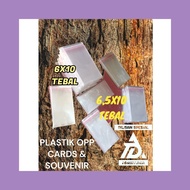 Opp Plastic 6x10 - 6.5x10 Cards - Opp Plastic 6 x 10 - 6.5 x 10 Cookies - Opp Plastic 6x10 - 6.5 x 1