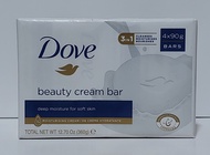 Dove Original Beauty Cream Bar Soap 4x90g
