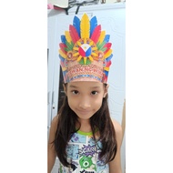 BUWAN NG WIKA HEAD DRESS Costume for Kids Boy and Girl (BIG SIZE)
